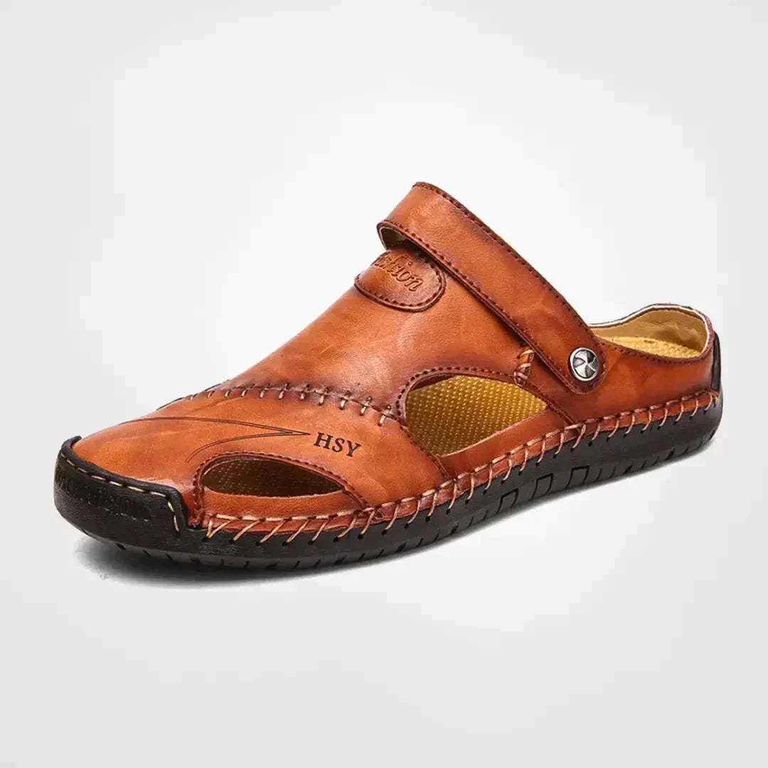 Breathable women’s sandals – ergonomic design, high-quality leather, for everyday wear 2