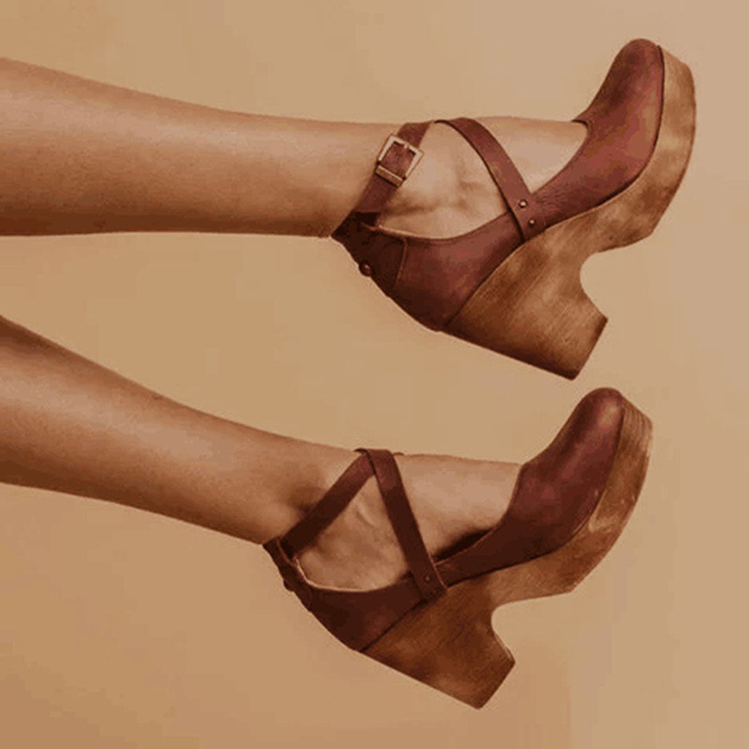 Wedge Ferse Sandalen für Frauen - Komfortables Anti-Rutsch-Design für Jeden Anlass