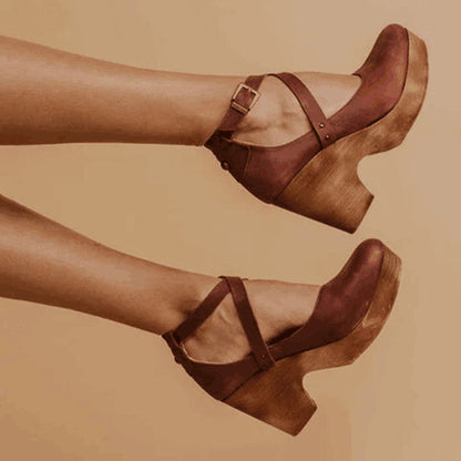 Wedge Ferse Sandalen für Frauen - Komfortables Anti-Rutsch-Design für Jeden Anlass