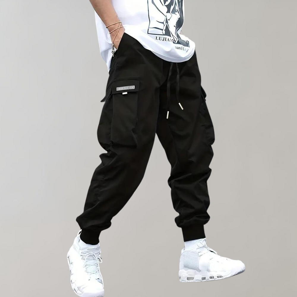 Variant image for Entspannte Freizeithosen Herren, Atmungsaktive und Flexible Freizeit Hosen mit Funktionalen Taschen-6