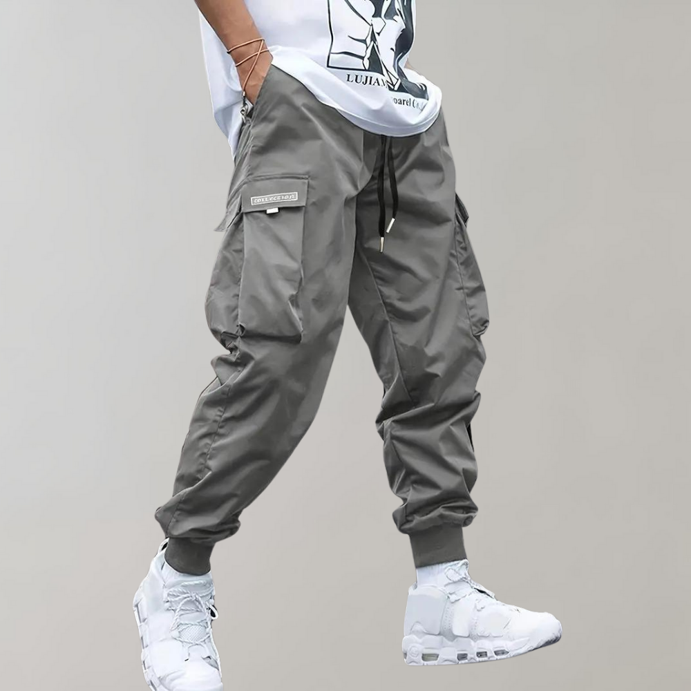 Variant image for Entspannte Freizeithosen Herren, Atmungsaktive und Flexible Freizeit Hosen mit Funktionalen Taschen-11