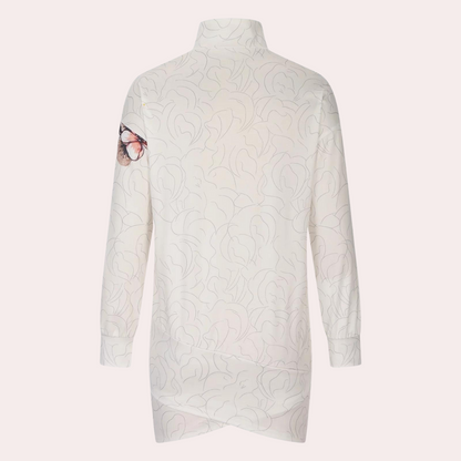 Elegantes Langarm Damenkleid Aus Atmungsaktivem Stoff Für Festliche Anlässe, Kleid Hochzeitsgast, Größen XS-XL