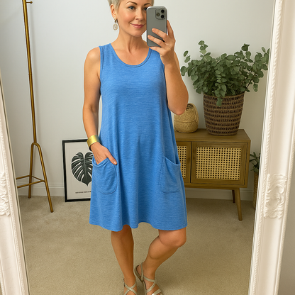 Ein luftiges Damen-Sommerkleid, perfekt für den Sommer