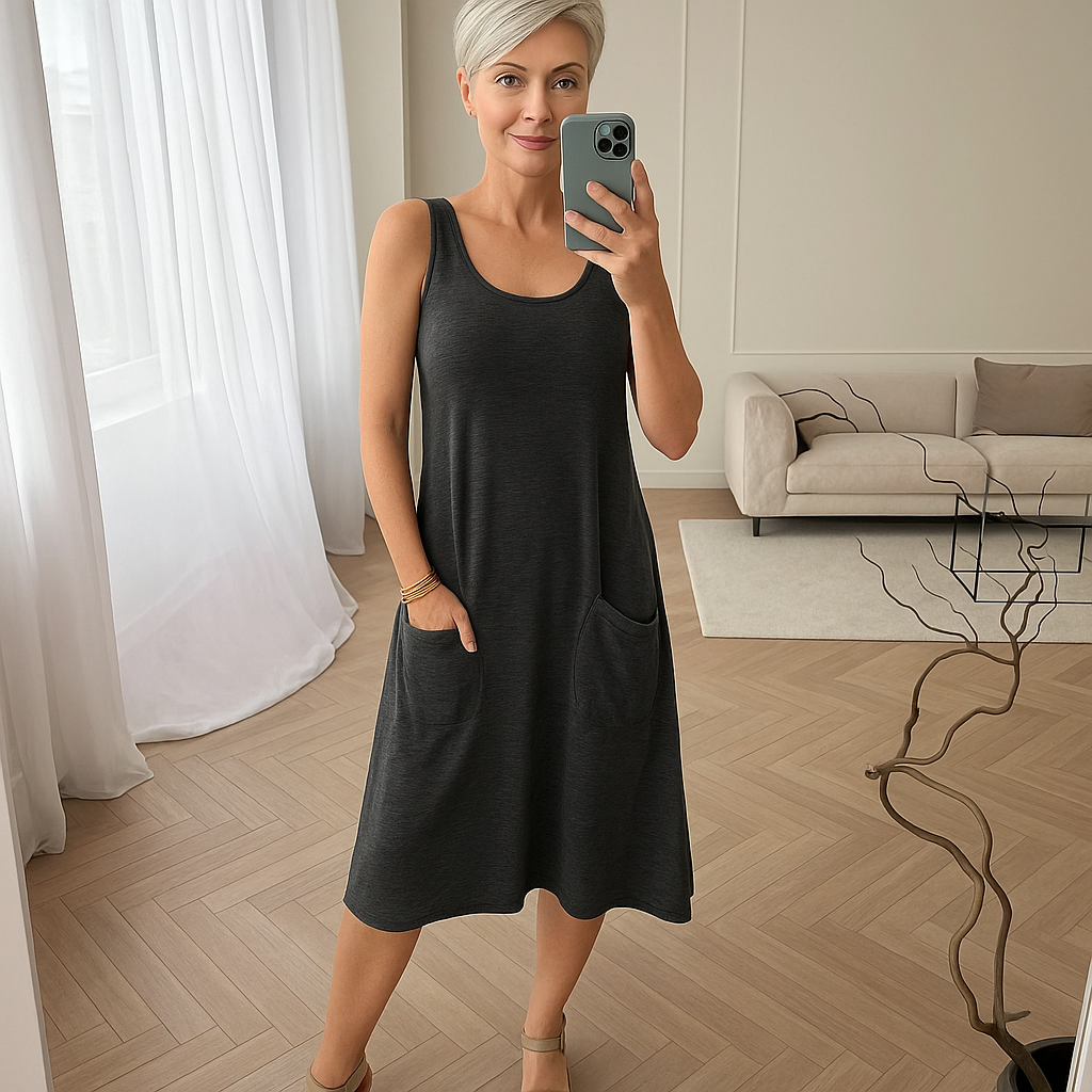 Ein luftiges Damen-Sommerkleid, perfekt für den Sommer