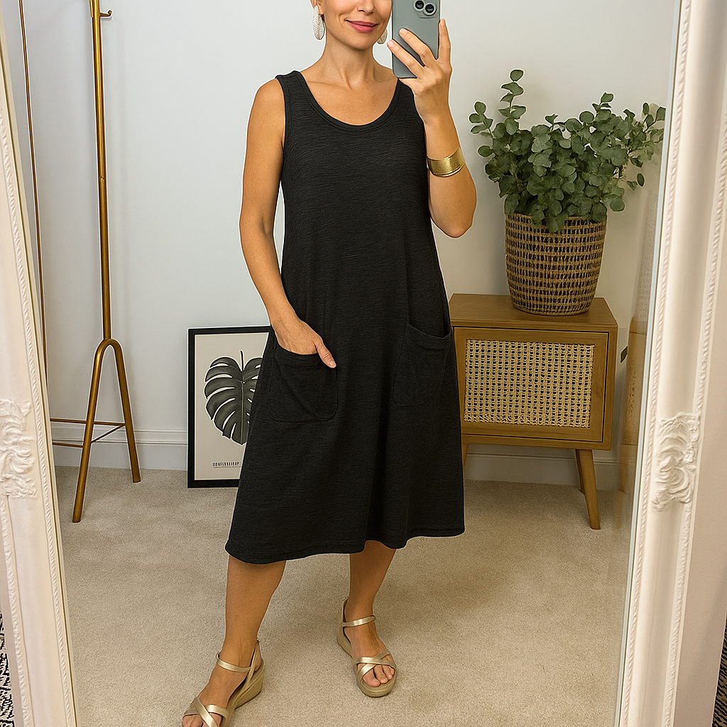 Ein luftiges Damen-Sommerkleid, perfekt für den Sommer
