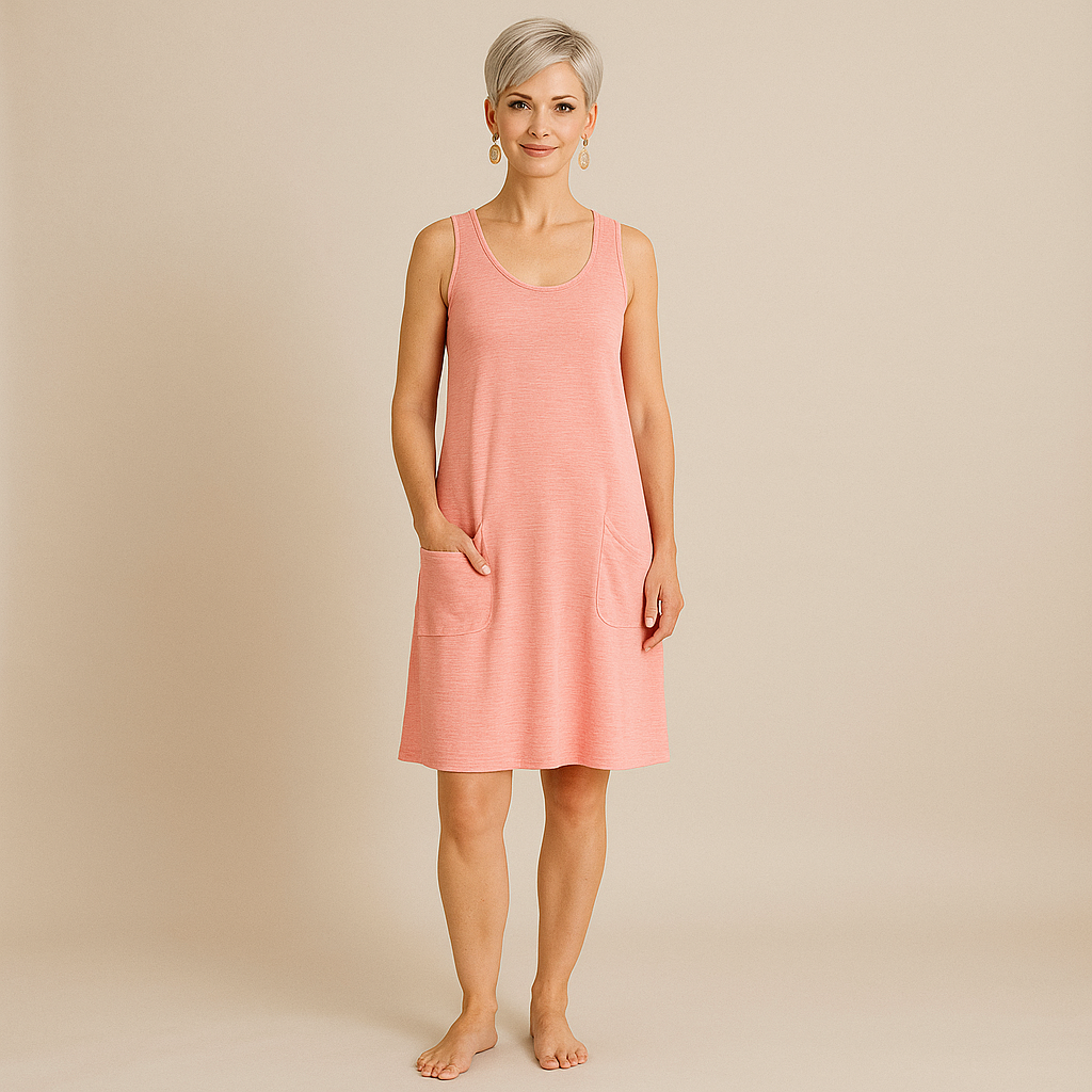 Ein luftiges Damen-Sommerkleid, perfekt für den Sommer