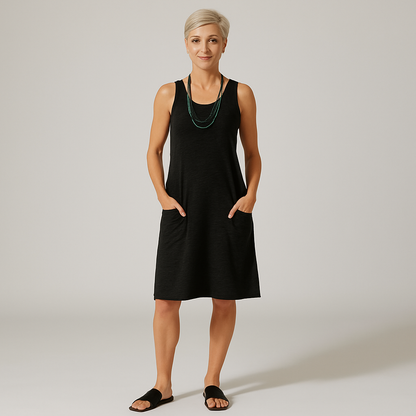 Ein luftiges Damen-Sommerkleid, perfekt für den Sommer