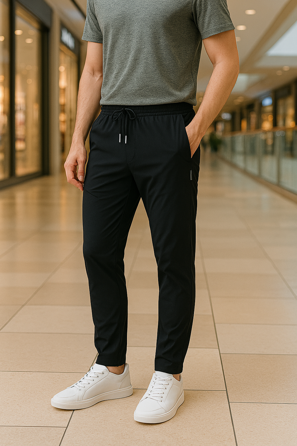 Herren Chino Hosen - Leichter, Vielseitiger Fit Für Geschäftliche Und Lässige Anlässe-3