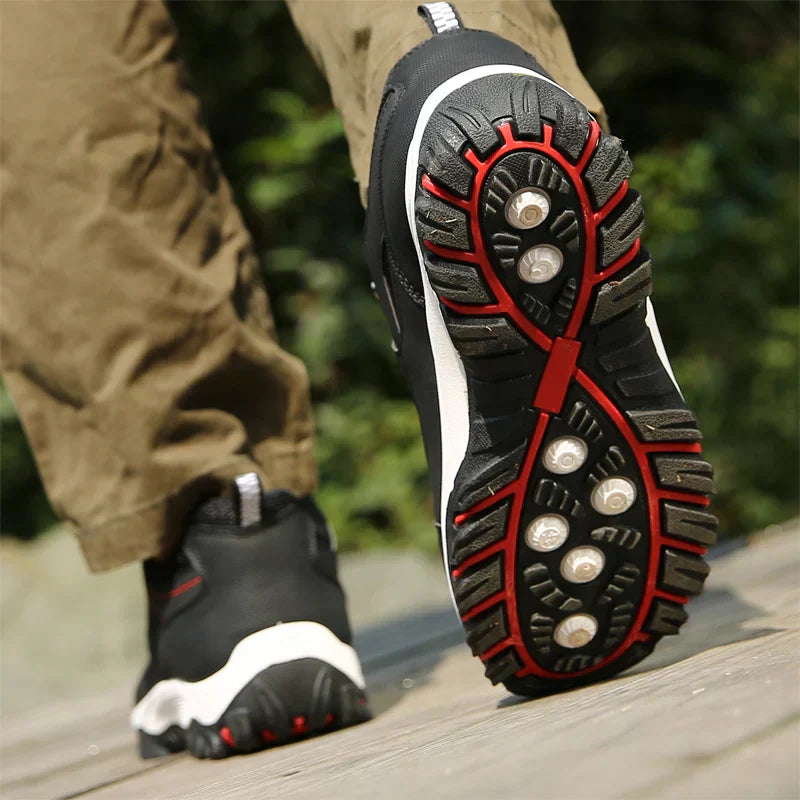 Orthopädische Wanderschuhe Für Männer Mit Atmungsaktivem Material Und Rutschfester Sohle-5