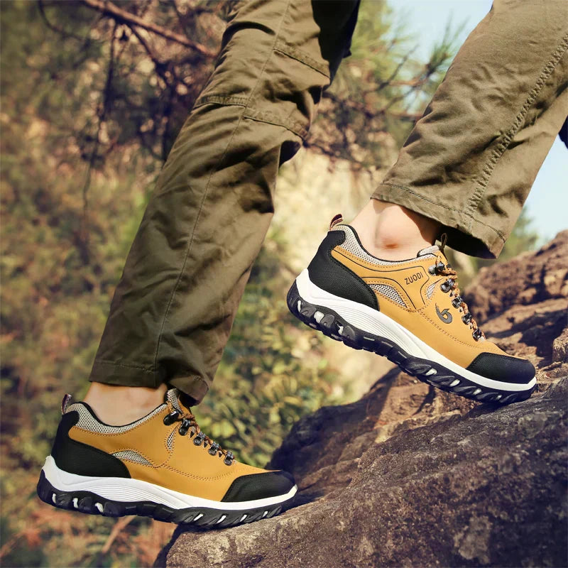 Orthopädische Wanderschuhe Für Männer Mit Atmungsaktivem Material Und Rutschfester Sohle-4