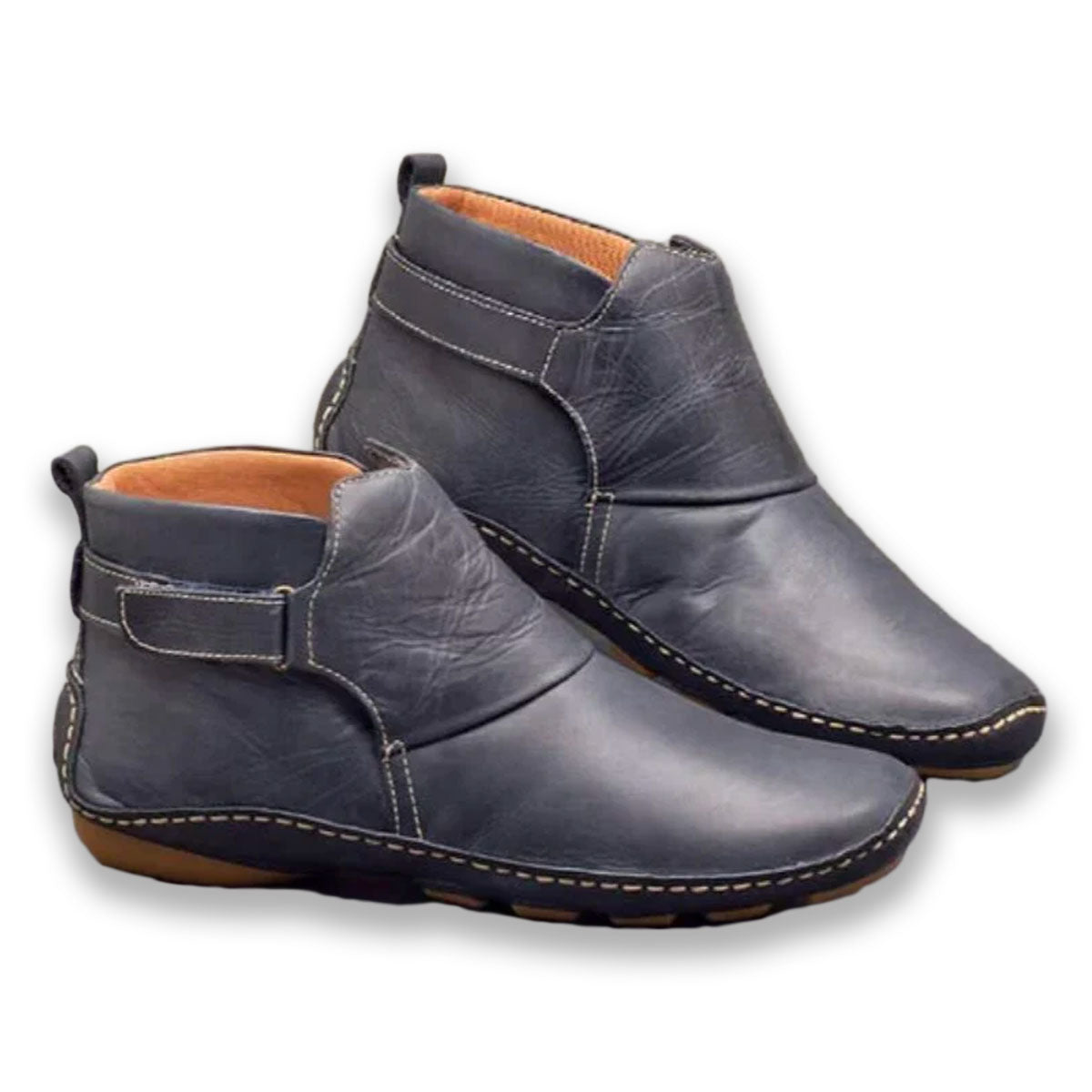 Stilvolle Knöchelstiefel für Frauen mit Bequemer Passform und Elastischer Schnürspitze-1
