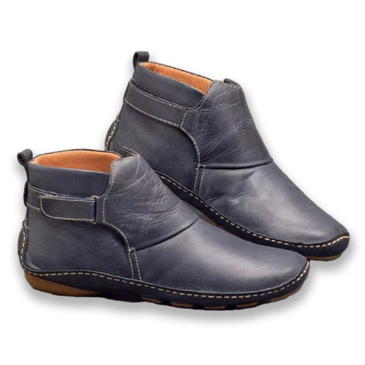 Stilvolle Knöchelstiefel für Frauen mit Bequemer Passform und Elastischer Schnürspitze-1