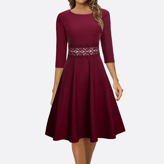 Women’s Midi Christmas Dress Sophisticated Design for Formal Events