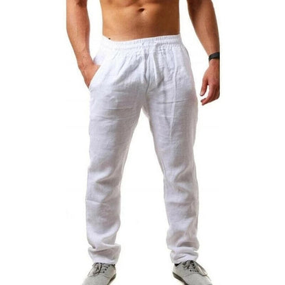 Variant image for Leichte Herrenhose - Atmungsaktive Lässige Leinen Hose Für Den Sommer-37