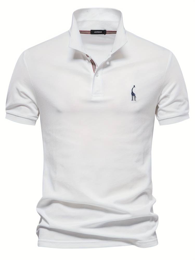 Variant image for Stilvolles Herren Poloshirt - Atmungsaktiv, Moderne Passform, Weicher Stoff, In Verschiedenen Größen Erhältlich-19
