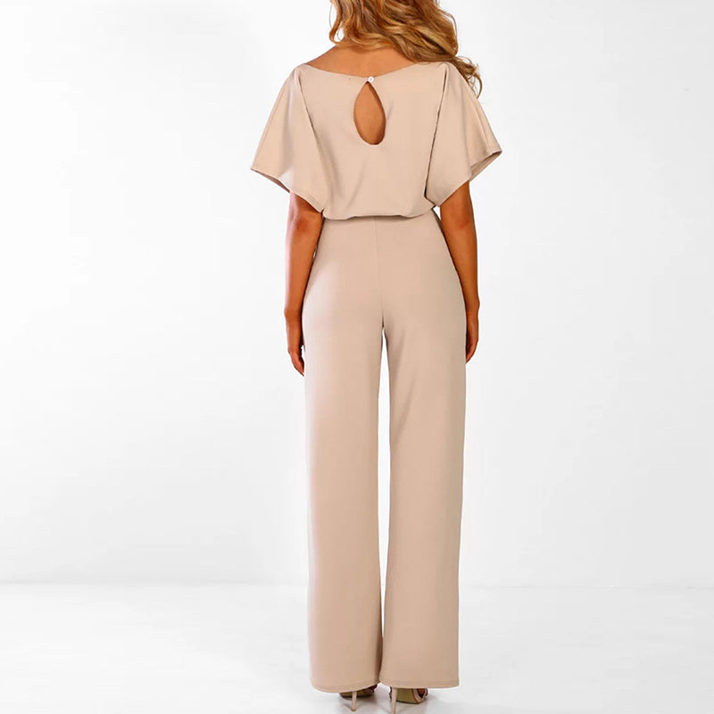 Eleganter Damen Jumpsuit – schlichte Silhouette, hochwertiger Stoff, für festliche Anlässe 1