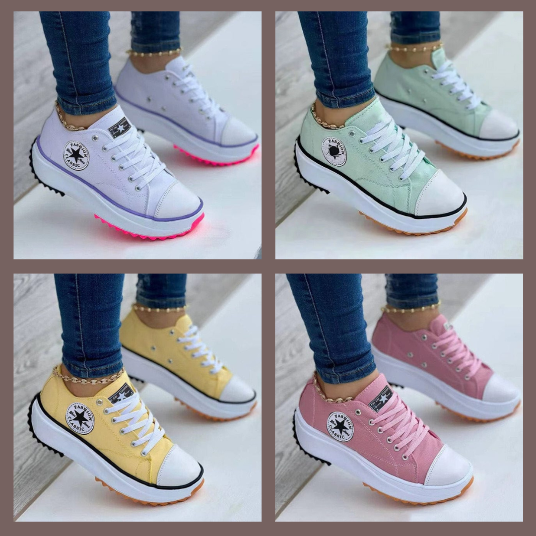 Trendige Orthopädische Turnschuhe Für Damen – Komfortable Unterstützung Mit Ergonomischem Design-3