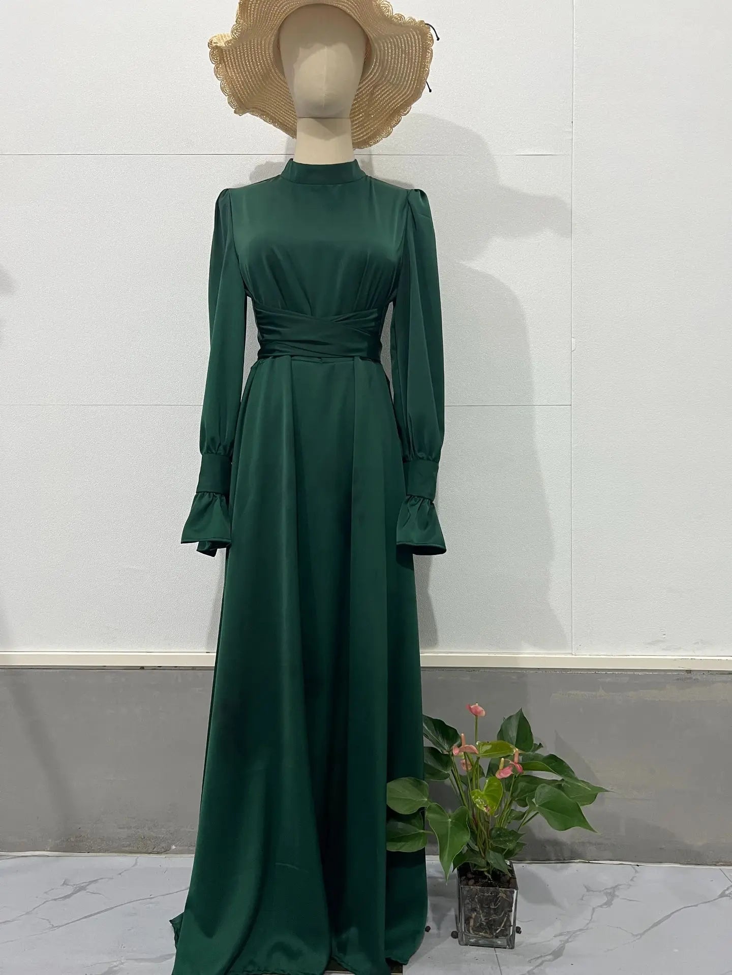 Fließendes Damen Abendkleid – taillierte Passform, hochwertiges Polyester, für Hochzeiten und formelle Anlässe 3