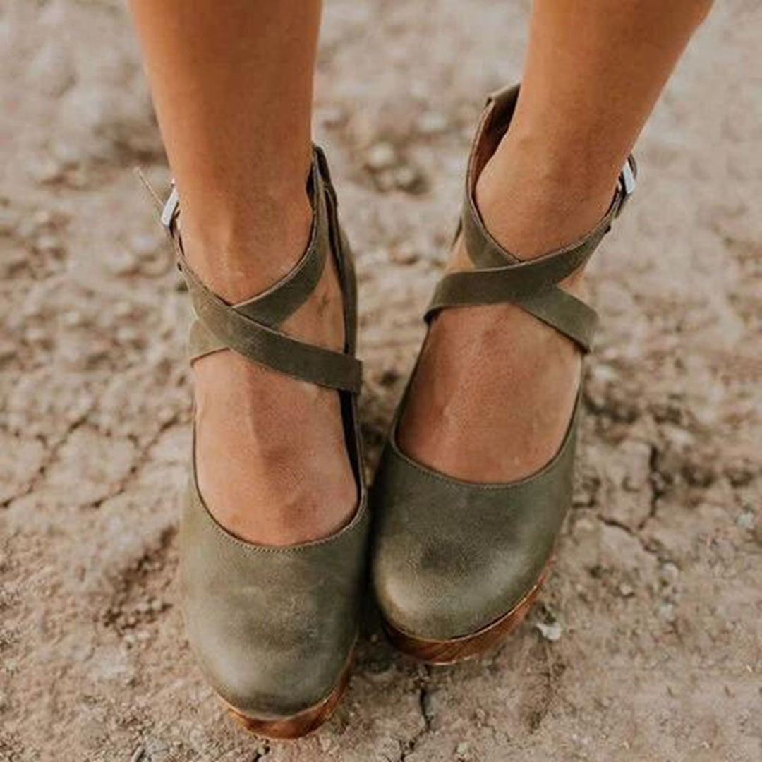 Wedge Ferse Sandalen für Frauen - Komfortables Anti-Rutsch-Design für Jeden Anlass