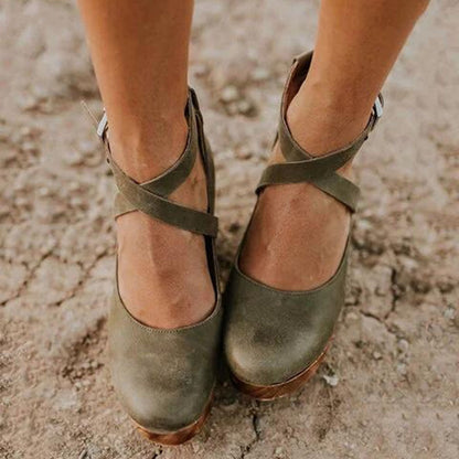 Wedge Ferse Sandalen für Frauen - Komfortables Anti-Rutsch-Design für Jeden Anlass