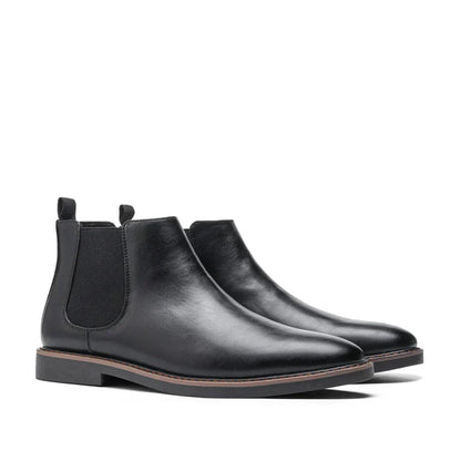 Men’s Weatherproof Chelsea Boots Classic Slip-On with Durable Sole