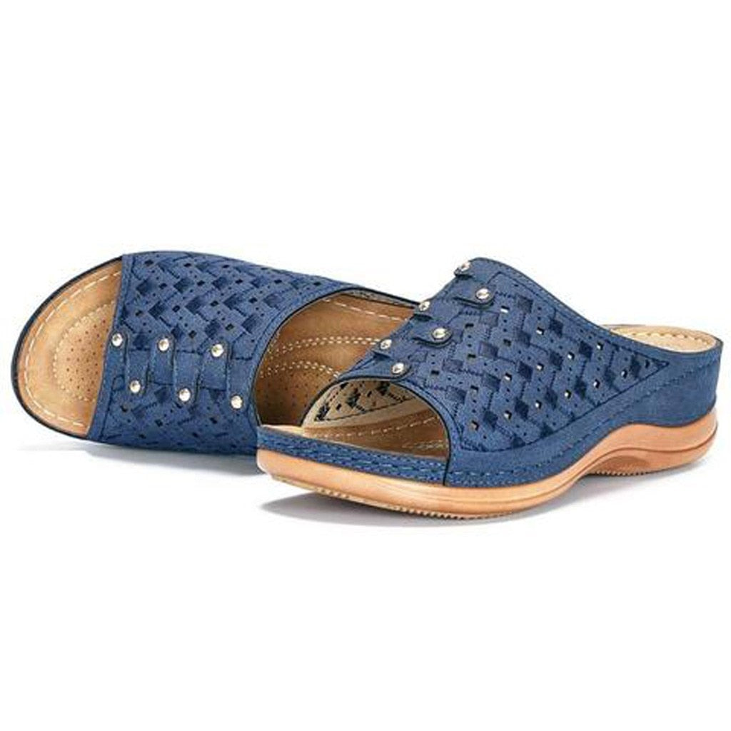 Orthopädische Sommersandalen Damen Mit Erhöhter Innensohle Und Atmungsaktivem Open-Toe-Design Für Ultimativen Komfort