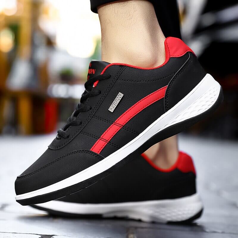 Herrensneaker Mit Rutschfester Außensohle Und Atmungsaktiver Innensohle Für Aktive Lebensstile-3