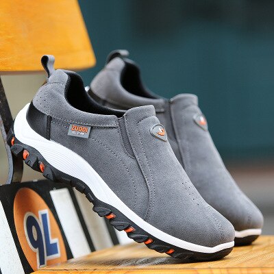 Bequeme Herrenschuhe Mit Atmungsaktivem Material Und Rutschfester Gummisohle Für Ganzjährigen Komfort-5