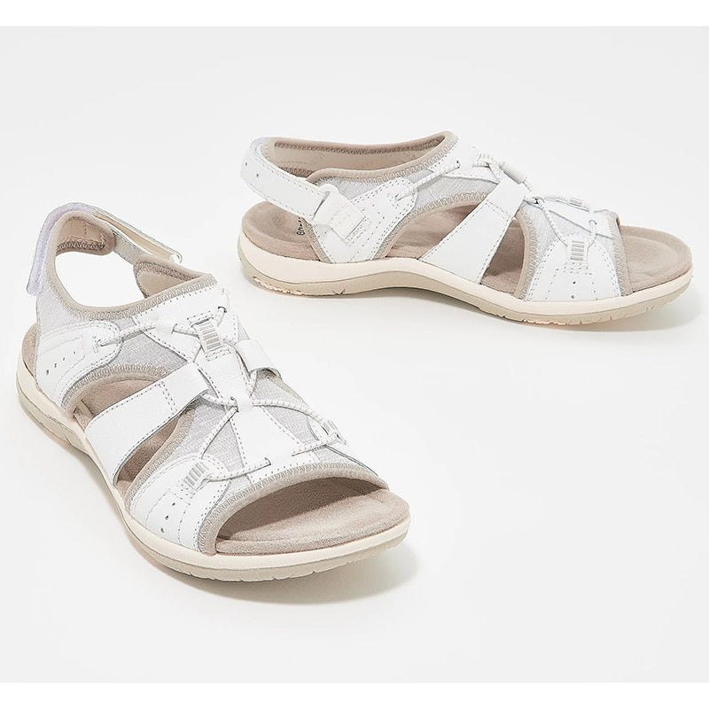 Variant image for Bequeme Offene Sandalen Damen Mit 3-Punkte-Unterstützung Und Stoßdämpfung Für Den Täglichen Gebrauch-14