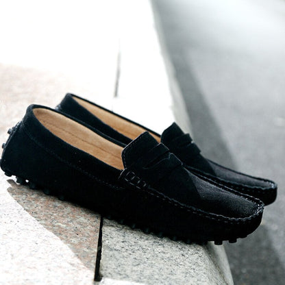 Herren Wildleder Slipper - Bequeme Loafer Für Vielseitige Outfits-4