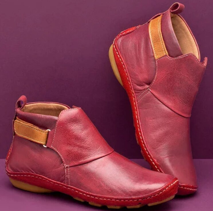 Variant image for Stilvolle Knöchelstiefel für Frauen mit Bequemer Passform und Elastischer Schnürspitze-17