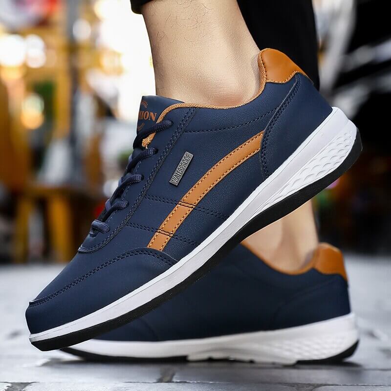 Herrensneaker Mit Rutschfester Außensohle Und Atmungsaktiver Innensohle Für Aktive Lebensstile-5