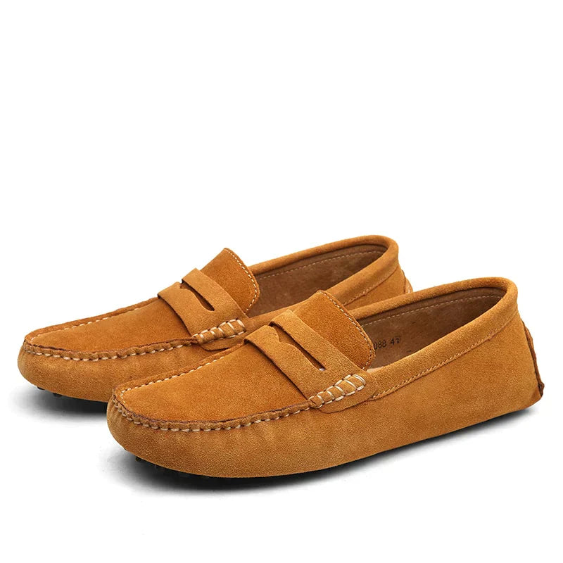 Variant image for Klassische Herrenmokasins, Leichte Schlupf-Wildlederschuhe Für Büro Und Freizeit-37