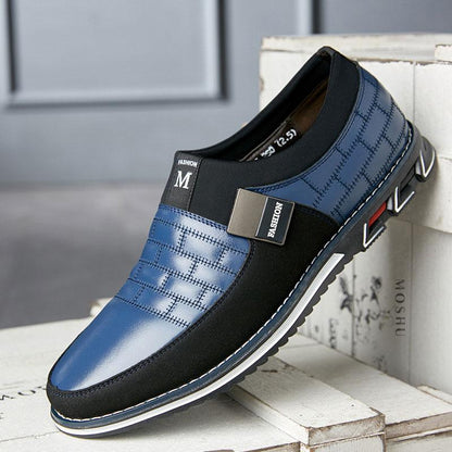 Variant image for Atmungsaktive Leder-Herrenschuhe Mit Orthopädischer Unterstützung Und Weicher Innensohle-19