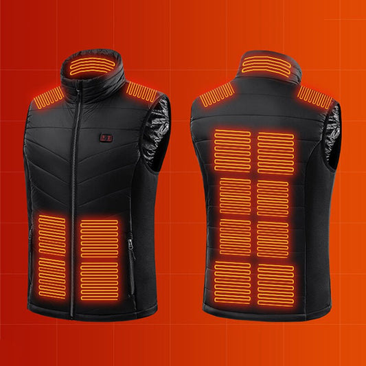 Rechargeable Heated Gilet Warm for Winter and Outdoor Activities