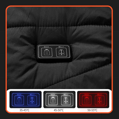Rechargeable Heated Gilet Warm for Winter and Outdoor Activities