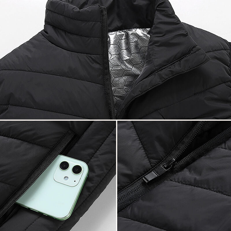 Rechargeable Heated Gilet Warm for Winter and Outdoor Activities