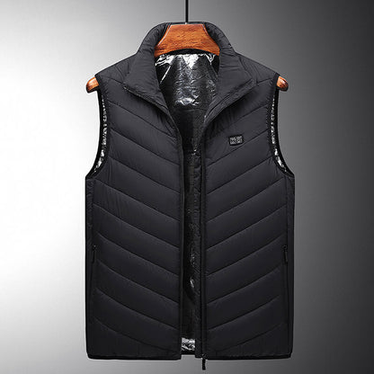 Rechargeable Heated Gilet Warm for Winter and Outdoor Activities