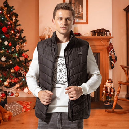 Rechargeable Heated Gilet Warm for Winter and Outdoor Activities