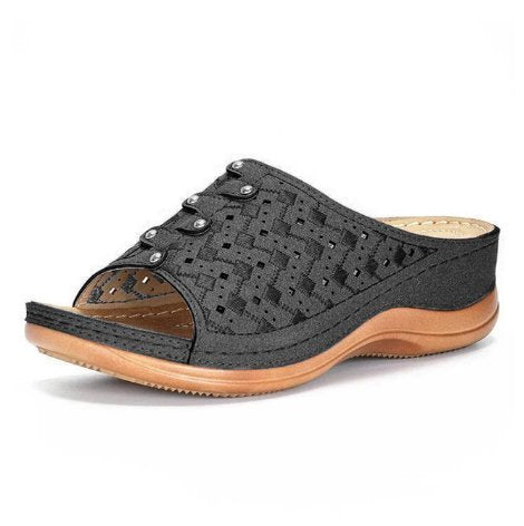 Variant image for Orthopädische Sommersandalen Damen Mit Erhöhter Innensohle Und Atmungsaktivem Open-Toe-Design Für Ultimativen Komfort-19