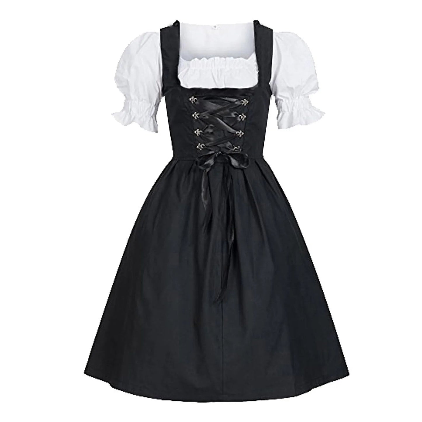 Hochwertiges Damen Trachtenkleid – traditionelle Schürze, strapazierfähig, für Oktoberfest 0