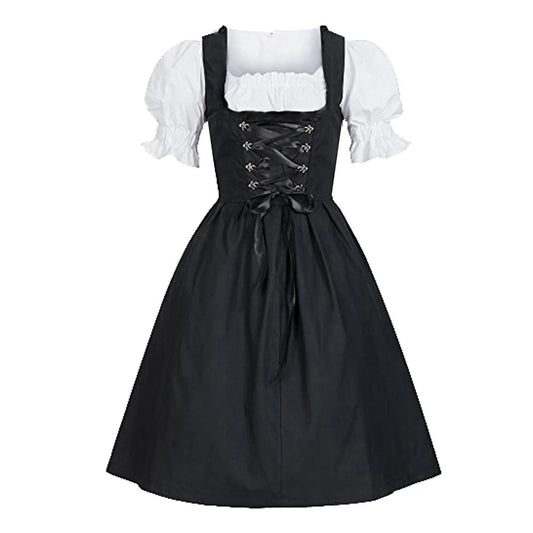 Hochwertiges Damen Trachtenkleid – traditionelle Schürze, strapazierfähig, für Oktoberfest 0