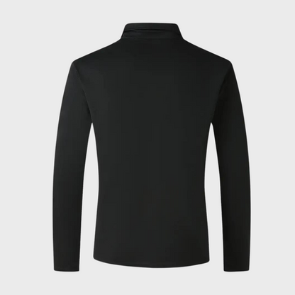 Hochwertiges Herren-Polo-Shirt – Langarm, atmungsaktiv, für Sommer 2