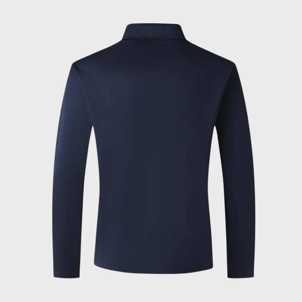 Hochwertiges Herren-Polo-Shirt – Langarm, atmungsaktiv, für Sommer 7