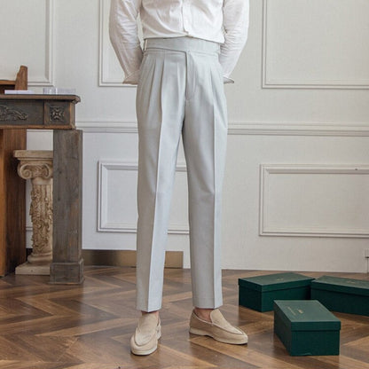 Stylische Loop-Detailhosen Für Moderne Silhouette Und Komfortable Passform-3