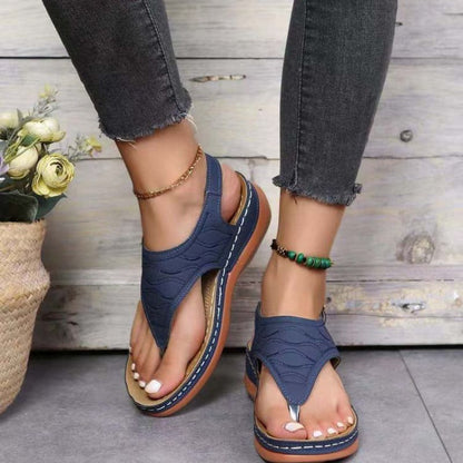 Orthopädische Frauensandalen Mit Bequemer Innensohle, Langlebigem Design, Stilvoll Und Vielseitig Für Den Alltag