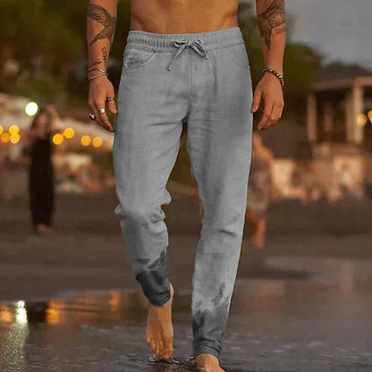 Variant image for Lässige Baumwoll-Sommerhosen Herren, Atmungsaktive Hosen für Entspannten Stil, Komfortable Hosen Herren-9