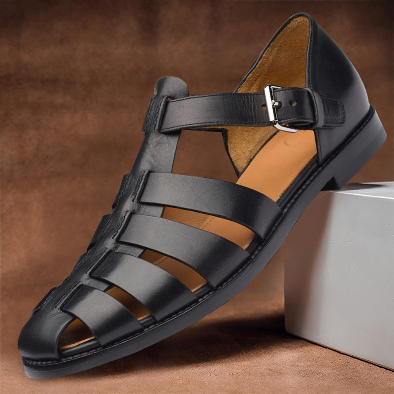 Variant image for Premium Ledersandalen für Männer, Komfortable und Stilvolle Freizeitschuhe für Warmes Wetter-53