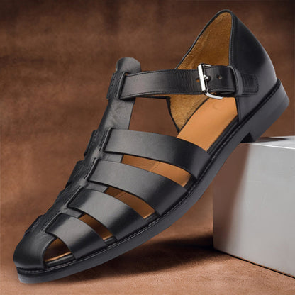 Variant image for Premium Ledersandalen für Männer, Komfortable und Stilvolle Freizeitschuhe für Warmes Wetter-53