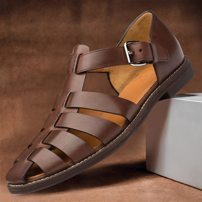 Variant image for Premium Ledersandalen für Männer, Komfortable und Stilvolle Freizeitschuhe für Warmes Wetter-27